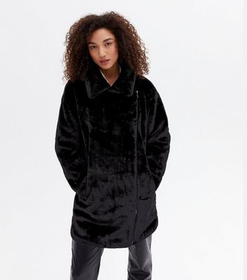 biker fur coat