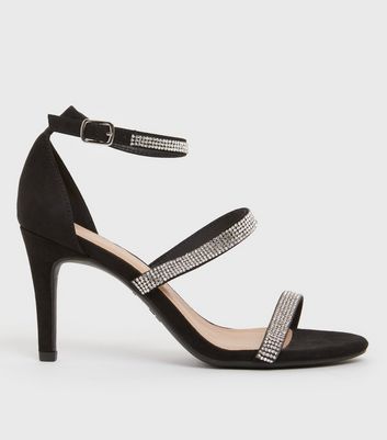 Strappy Stiletto Heels 