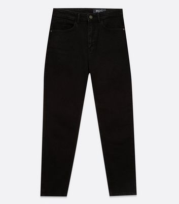 Click to view product details and reviews for Noisy May Black High Waist Slim Mom Jeans New Look.