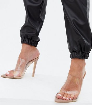 Missguided 2024 clear mules