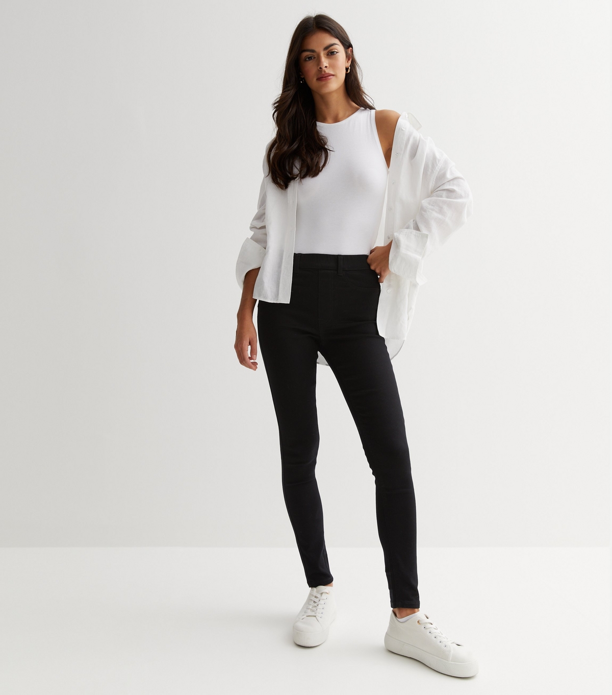 Women's Black Lift & Shape Emilee Jeggings New Look