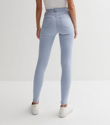 Light blue 2025 jean leggings