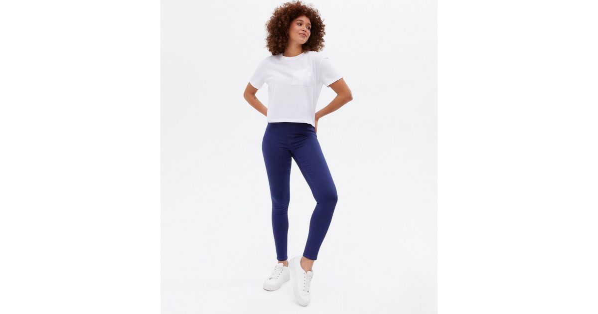 Navy Blue Jeggings