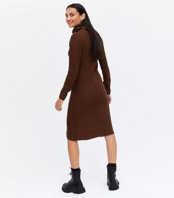 brown jumper skirt