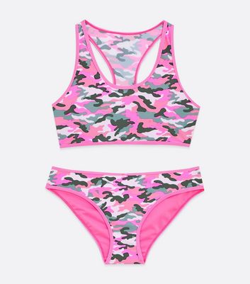 cute camo bathing suits