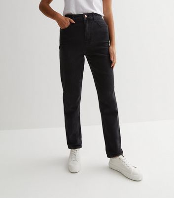 black waist enhance tori mom jeans