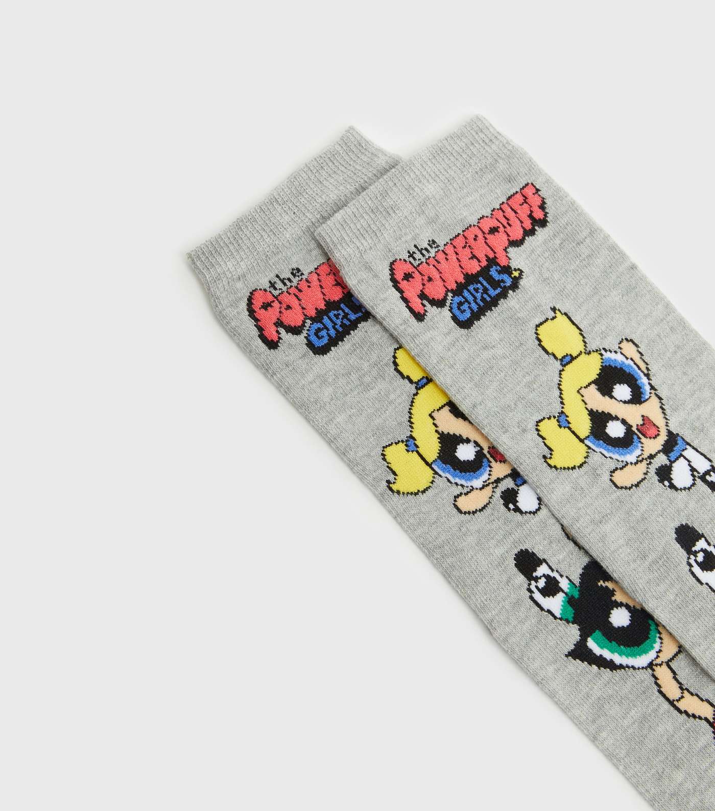 Grey Powefpuff Girls Socks Image 3