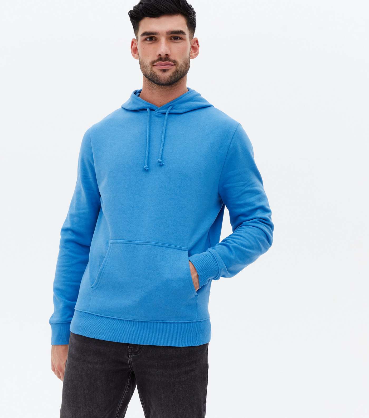 Bright Blue Pocket Front Hoodie