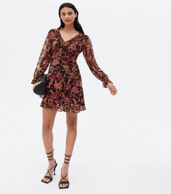 new look paisley dress