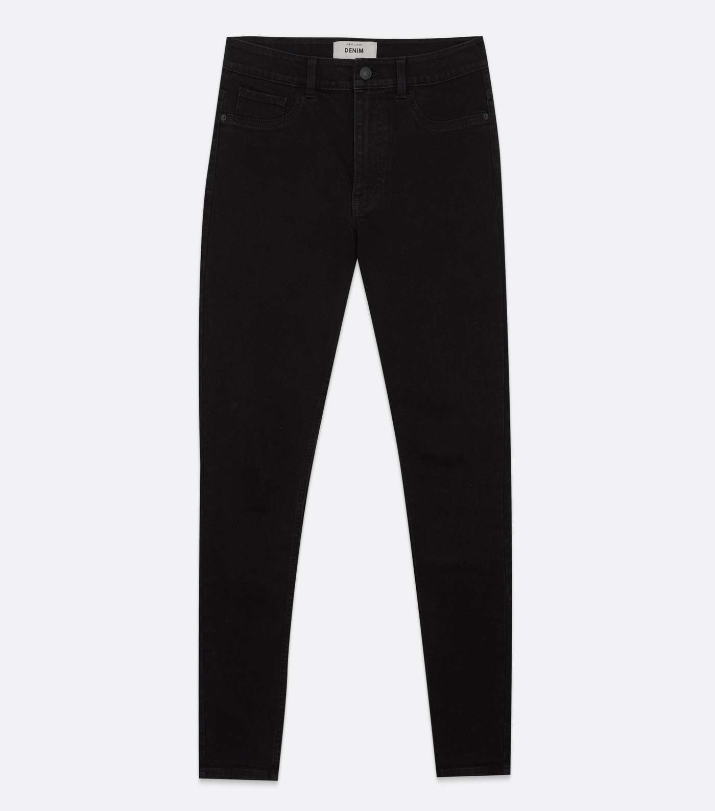Black High Waist Ashleigh Skinny Jeans Image 5