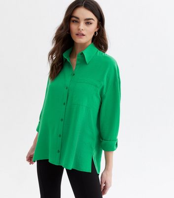 Long Sleeve Oversized Shirt 