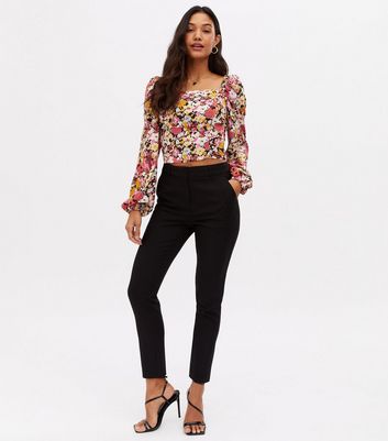 ONLY Pink Floral Long Sleeve Top | New Look