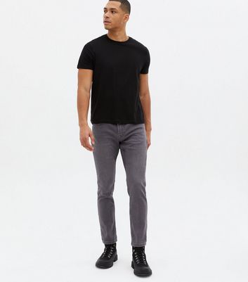 Only & Sons Dark Grey Slim Fit Jeans