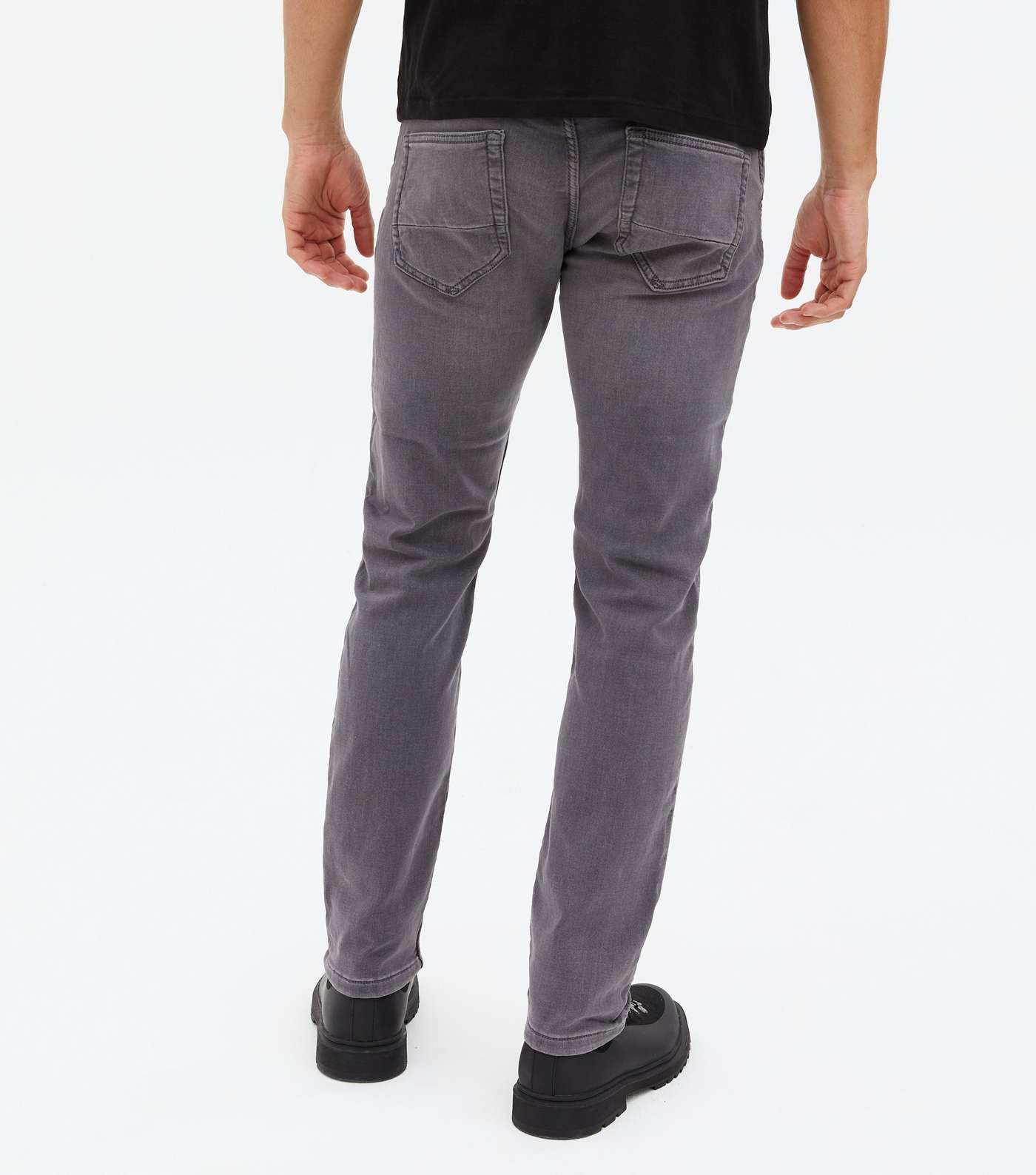 Only & Sons Dark Grey Slim Fit Jeans Image 4