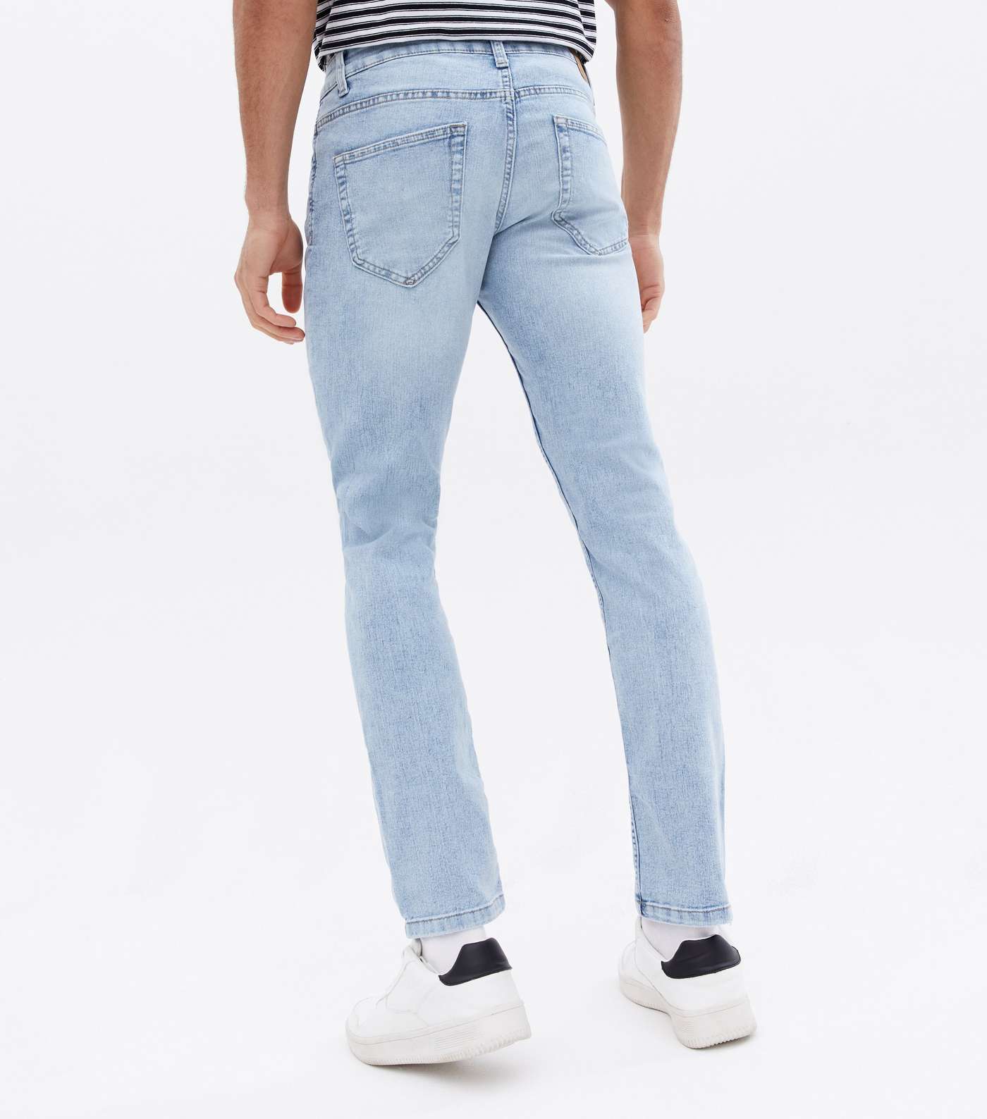 Only & Sons Pale Blue Slim Fit Jeans Image 4