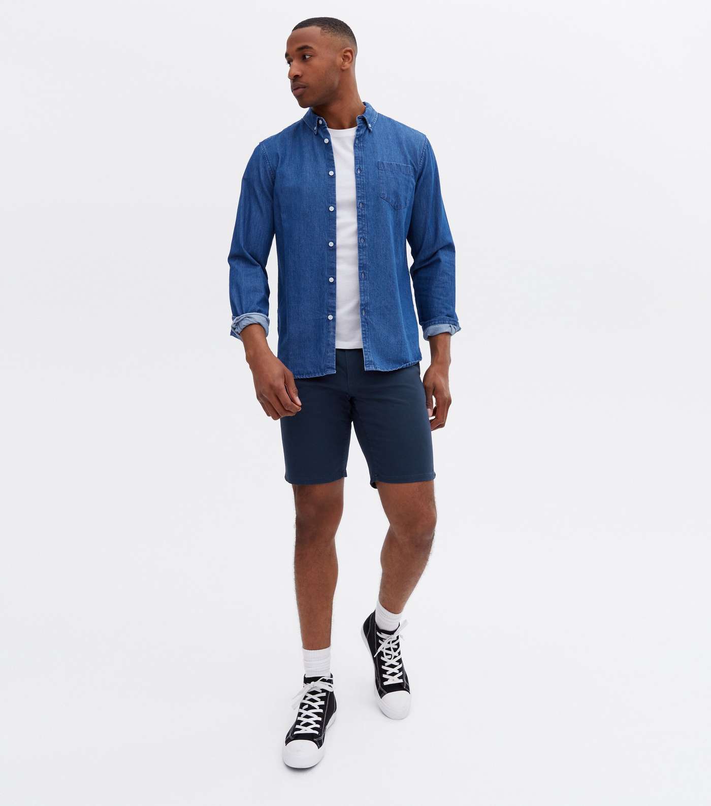 Only & Sons Blue Chino Shorts