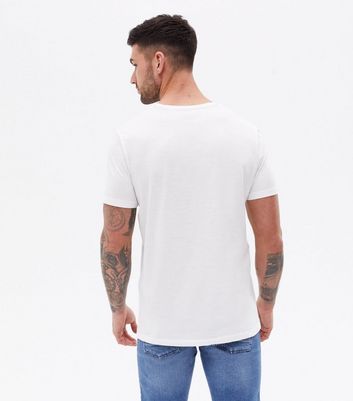 Jack \u0026 Jones White Palm Logo T-Shirt 