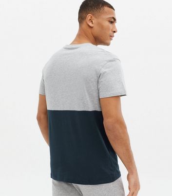 Jack \u0026 Jones Pale Grey Colour Block 