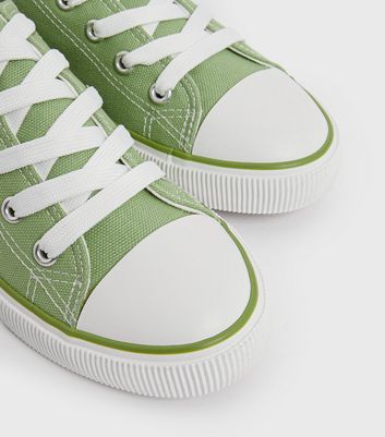 pale green trainers