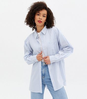 new look striped blouse