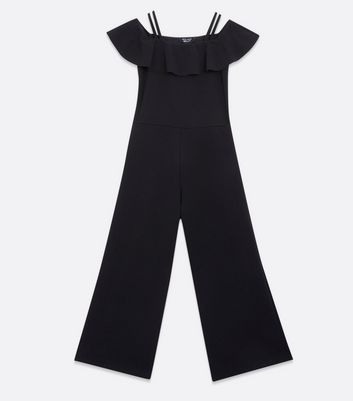 Cold fashion shoulder jumpsuit new look