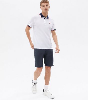 Jack \u0026 Jones Navy Chino Shorts | New Look