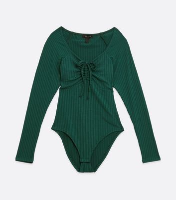 dark green full bodysuit