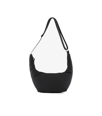 shop for PIECES Black Padded Shoulder Bag New Look at Shopo