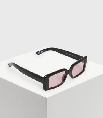 black rectangle sunglasses