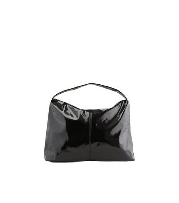 shop for PIECES Black Patent Shoulder Bag New Look at Shopo