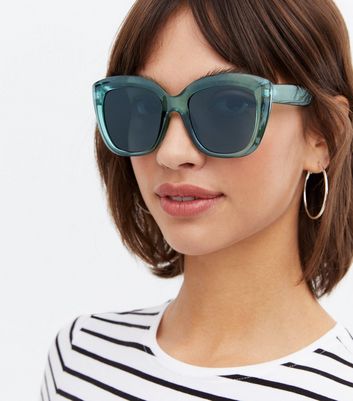 Oversized cheap oval sunglasses