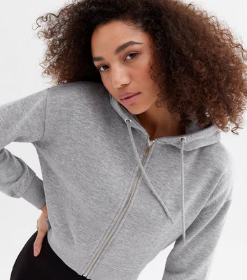 Cropped hoodie new outlet look