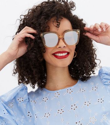 oversized rectangle sunglasses