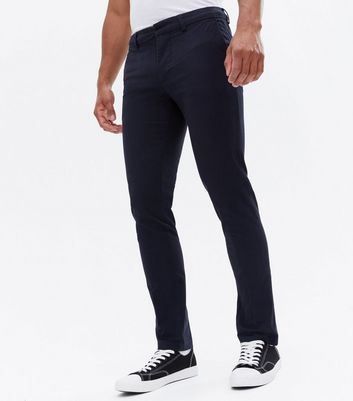 Mens skinny blue store chinos