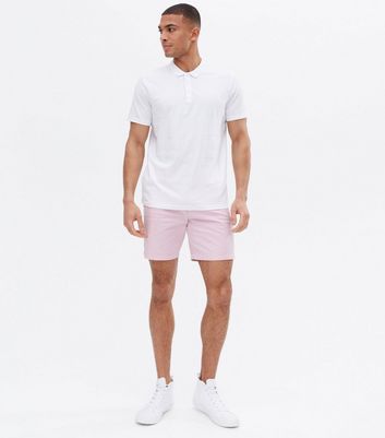 polo pink shorts men