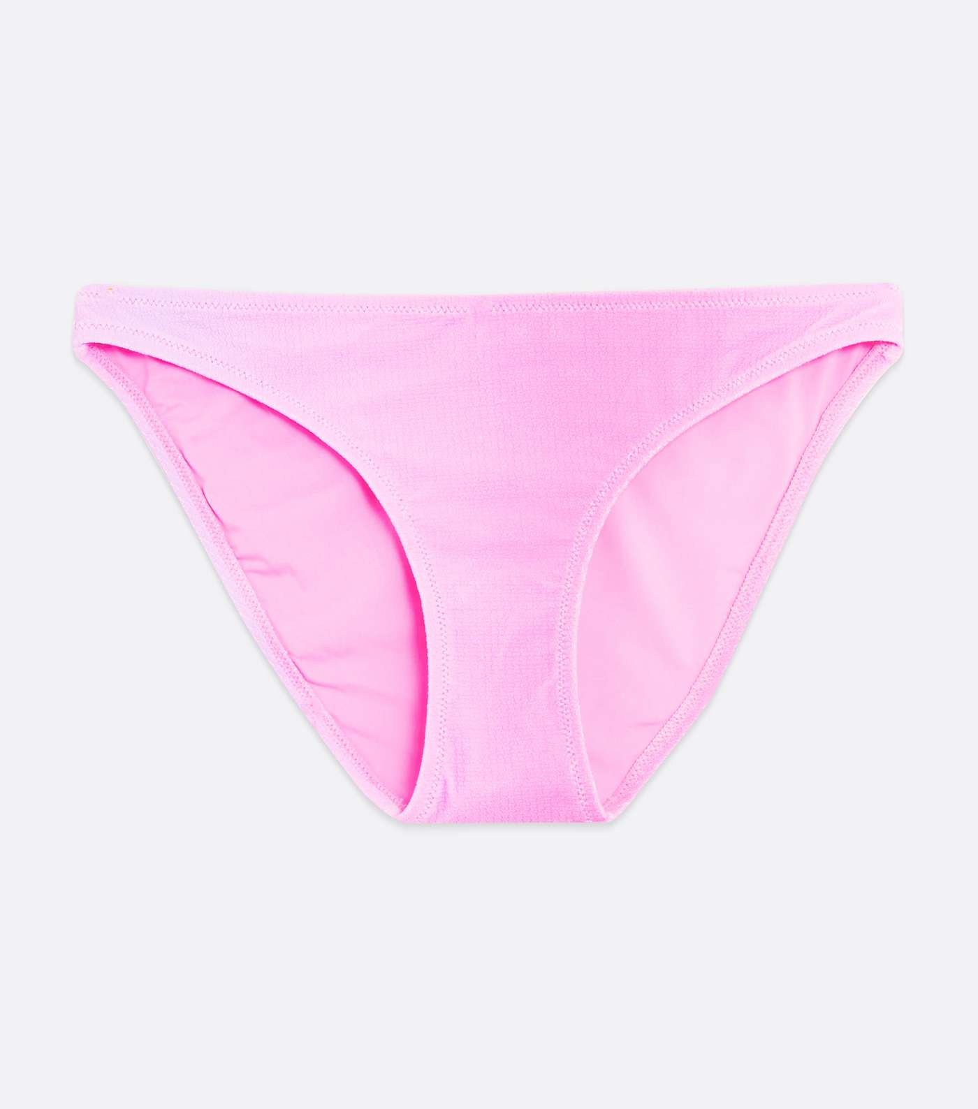 Pink Ombré Textured Hipster Bikini Bottoms Image 5
