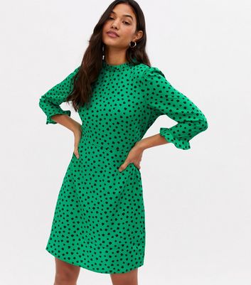 new look green tea dress