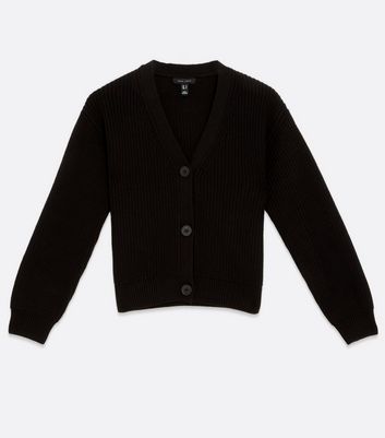 Black button up discount sweater