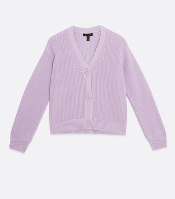 Lilac button up cardigan new arrivals