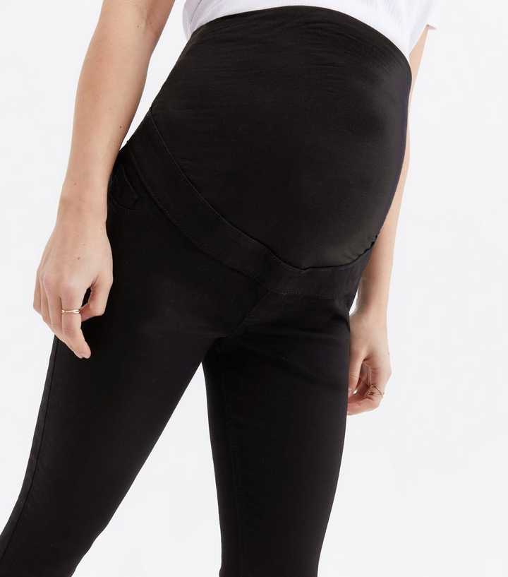 Maternity Black Over Bump Lift & Shape Emilee Jeggings