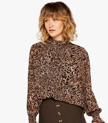 cheetah print tops