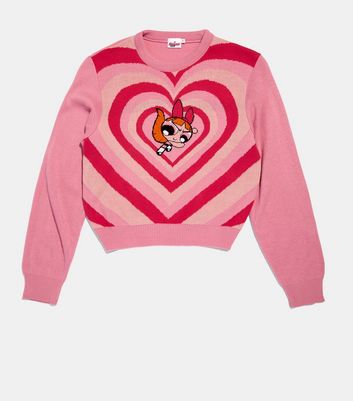 girls heart jumper