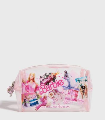 Skinnydip x Barbie makeup bag in pink holographic | ASOS | Barbie makeup, Makeup  bag, Barbie