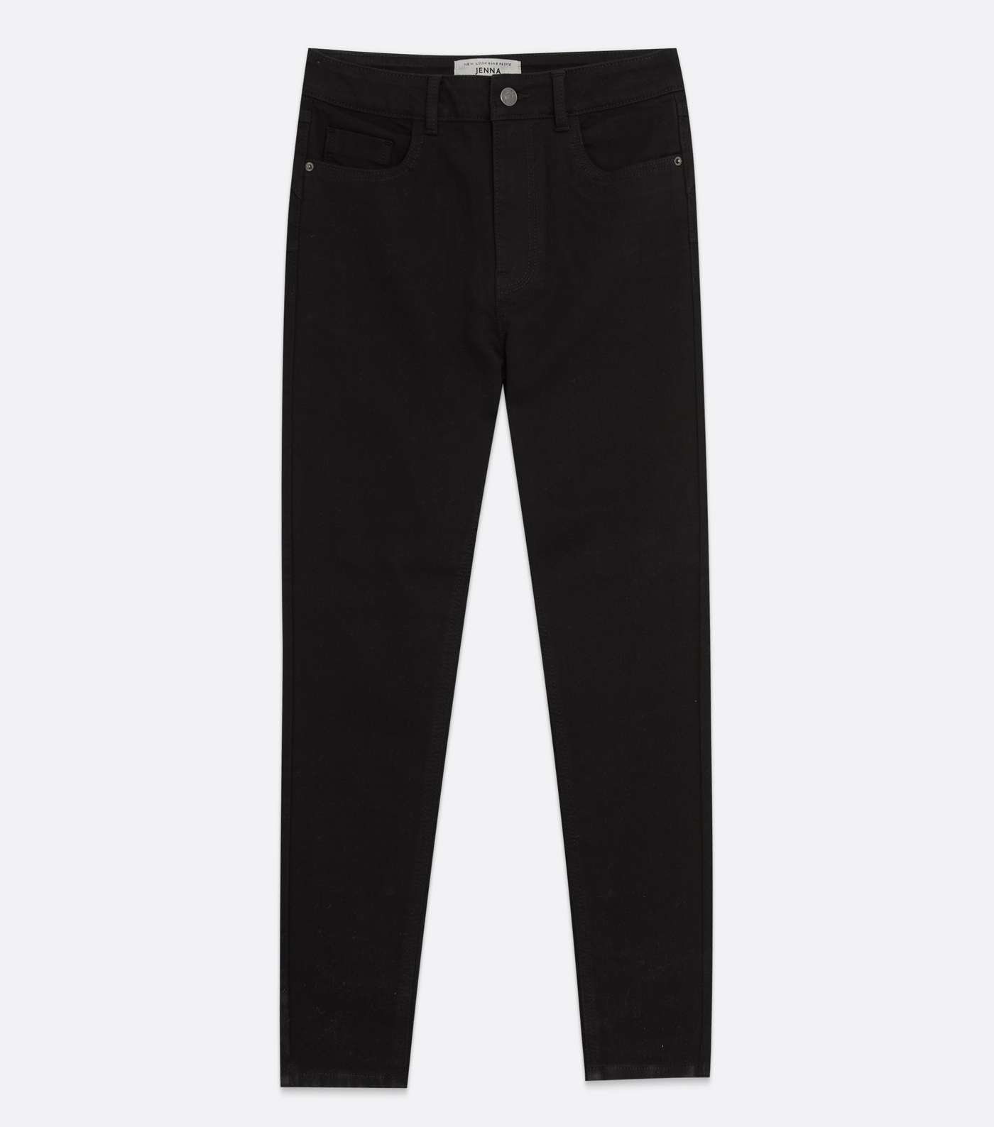 Petite Black Dark Wash Lift & Shape Jenna Skinny Jeans Image 5