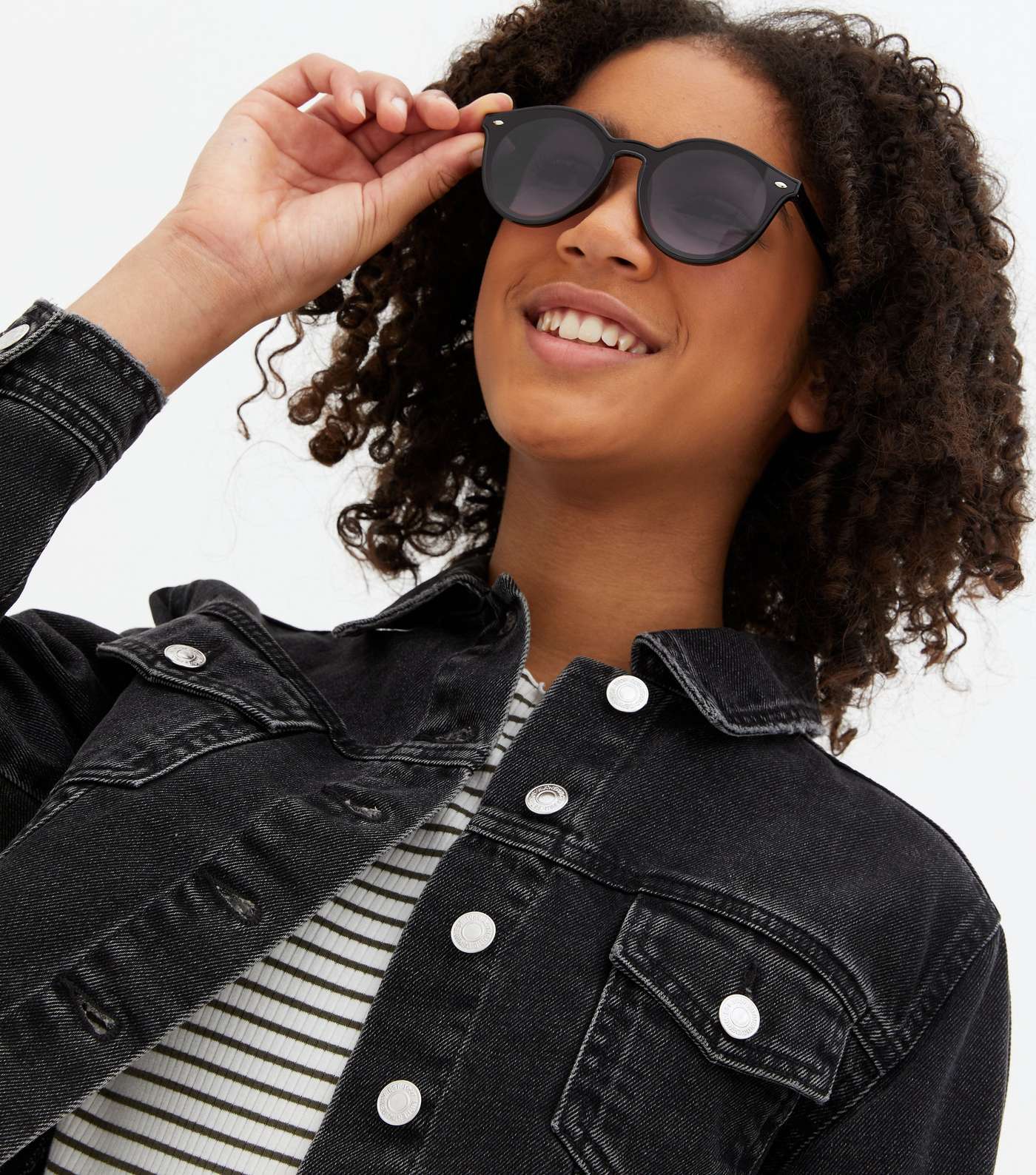 Girls 2 Pack Black and Brown Tortoiseshell Effect Frame Sunglasses