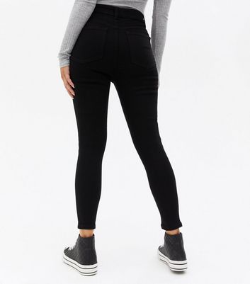 black jeans stretch skinny