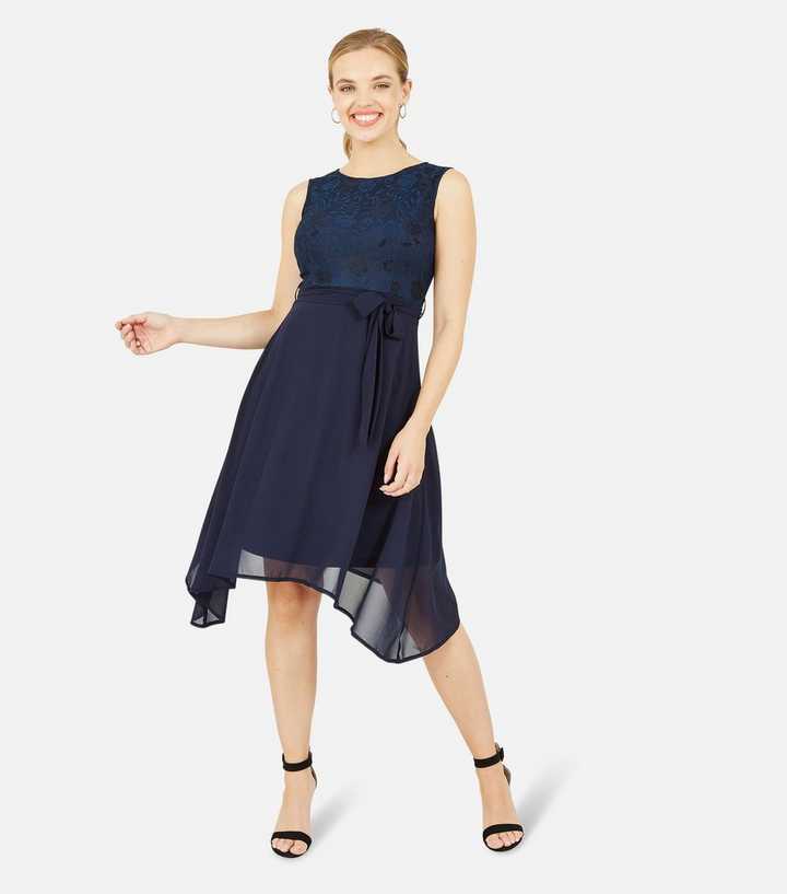 chinese dress ladies Lace Red Dip Hem Dress  Girl Meets Dress