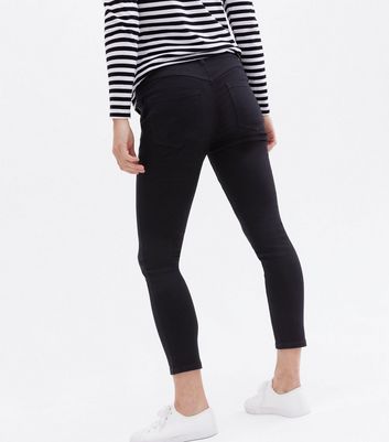 Maternity Petite Black Under Bump 'Lift 