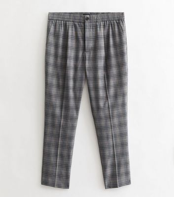 Paul Smith Mainline Micro Perforated Check Blue Wool Cropped Pants 34 Fits  32 | eBay