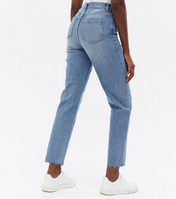 Tall Blue Mid Wash Ankle Grazing Hannah 